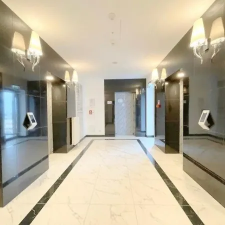 Hanza Tower Deluxe Jacussi & Sauna & Pool Apartman Szczecin